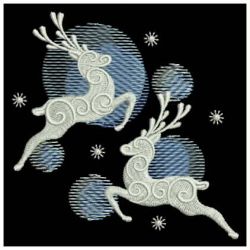 Christmas Silhouettes 01 machine embroidery designs