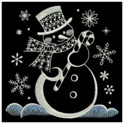 Christmas Silhouettes 03 machine embroidery designs