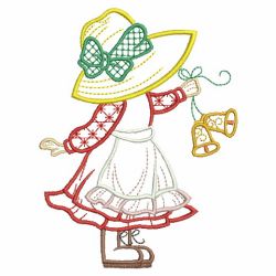Christmas Sunbonnets 3 03(Md) machine embroidery designs