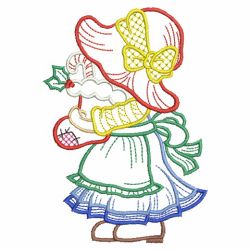 Christmas Sunbonnets 3 05(Md) machine embroidery designs