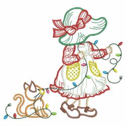 Christmas Sunbonnets 3 08(Lg) machine embroidery designs