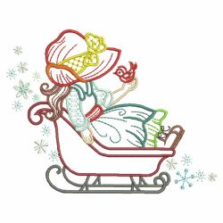 Christmas Sunbonnets 3 09(Sm) machine embroidery designs