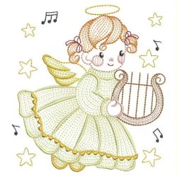 Music Angels 01(Md) machine embroidery designs