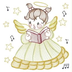 Music Angels 02(Lg) machine embroidery designs