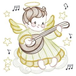 Music Angels 08(Lg) machine embroidery designs