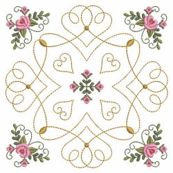 Fabulous Rose Quilt 2(Sm) machine embroidery designs