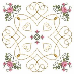 Fabulous Rose Quilt 2(Md) machine embroidery designs