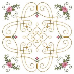 Fabulous Rose Quilt 2 07(Lg) machine embroidery designs