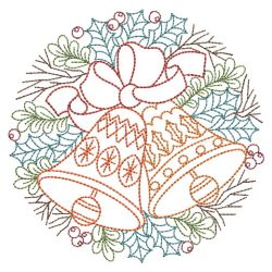 Vintage Christmas Ornaments 2 01(Md) machine embroidery designs