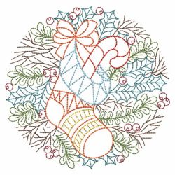 Vintage Christmas Ornaments 2 04(Sm) machine embroidery designs