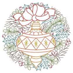 Vintage Christmas Ornaments 2 05(Md) machine embroidery designs