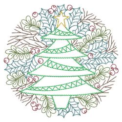 Vintage Christmas Ornaments 2 08(Lg) machine embroidery designs