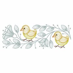 Rippled Chickens 2 09(Md) machine embroidery designs