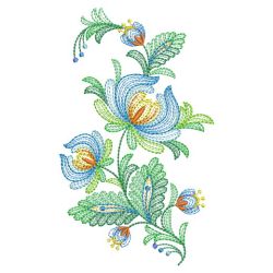 Folk Flowers 01(Lg) machine embroidery designs