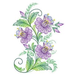 Folk Flowers 06(Sm) machine embroidery designs