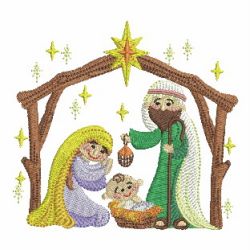 Nativity 09 machine embroidery designs