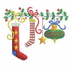 Christmas Clothesline machine embroidery designs