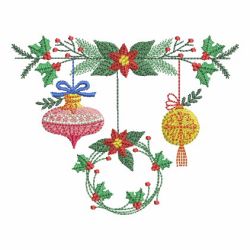 Christmas Clothesline 04 machine embroidery designs