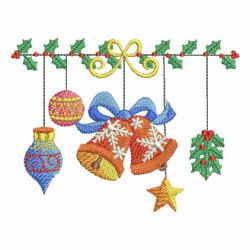 Christmas Clothesline 05 machine embroidery designs