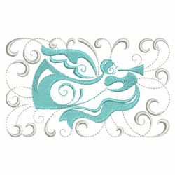 Filigree Christmas Ornaments 09(Md) machine embroidery designs