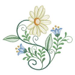 Floral Fantasy Blocks 2 01(Lg) machine embroidery designs