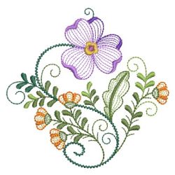 Floral Fantasy Blocks 2 04(Md) machine embroidery designs