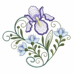 Floral Fantasy Blocks 2 07(Md) machine embroidery designs