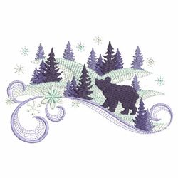 Winter Wonderland Silhouettes 08(Lg) machine embroidery designs