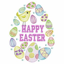 Decorative Easter Eggs 04(Lg) machine embroidery designs