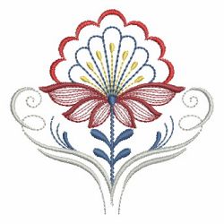 Rosemaling Floral 02(Md) machine embroidery designs