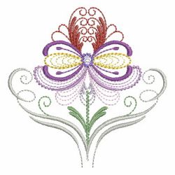 Rosemaling Floral 09(Md) machine embroidery designs