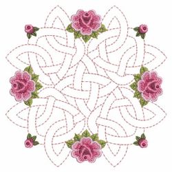 Celtic Roses Quilt 12(Lg) machine embroidery designs