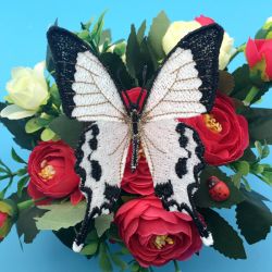 Madagascar Swallowtail Butterfly machine embroidery designs