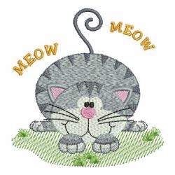 Adorable Kitten 10 machine embroidery designs