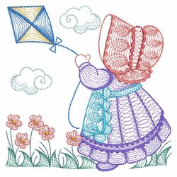 Rippled Sunbonnet Sue 2(Md) machine embroidery designs