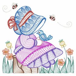 Rippled Sunbonnet Sue 2 03(Sm) machine embroidery designs