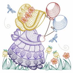 Rippled Sunbonnet Sue 2 09(Md) machine embroidery designs