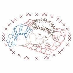 Vintage Sleeping Baby 2 03(Md) machine embroidery designs