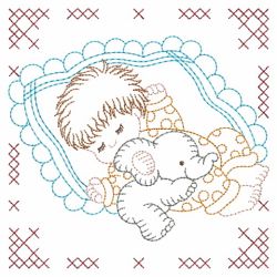 Vintage Sleeping Baby 2 05(Sm) machine embroidery designs