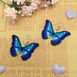 FSL Butterfly Earrings 01 machine embroidery designs