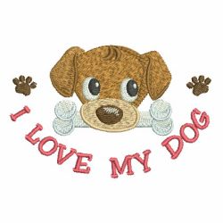 Cute Puppy 3 05 machine embroidery designs