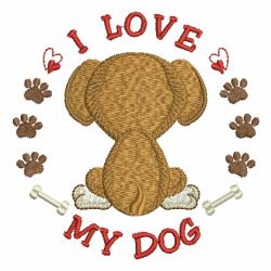 Cute Puppy 3 07 machine embroidery designs