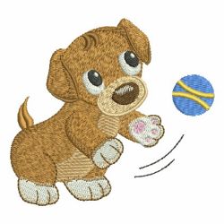 Cute Puppy 3 10 machine embroidery designs