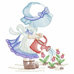 Rippled Sunbonnet Sue 3(Lg) machine embroidery designs