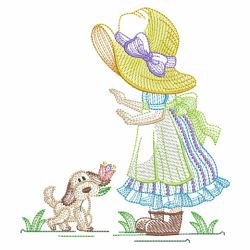 Rippled Sunbonnet Sue 3 04(Sm) machine embroidery designs