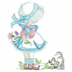 Rippled Sunbonnet Sue 3 07(Lg) machine embroidery designs