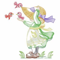 Rippled Sunbonnet Sue 3 08(Lg) machine embroidery designs