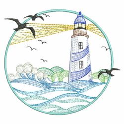 Lighthouses 2(Md) machine embroidery designs