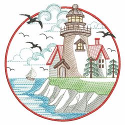 Lighthouses 2 06(Lg) machine embroidery designs