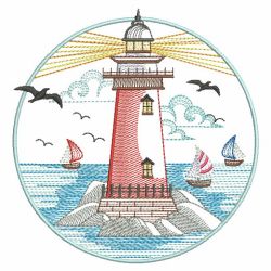 Lighthouses 2 08(Md) machine embroidery designs